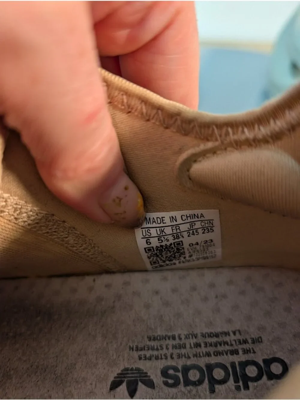 Adidas Climacool Beige Men’s Sneakers Size 6 Athletic Running Y2K Tech Shoes